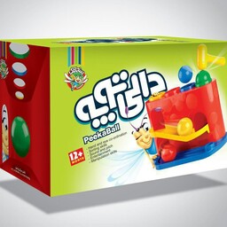 دالی توپه،دارای رنگهای شاد و جذاب برای کودکان