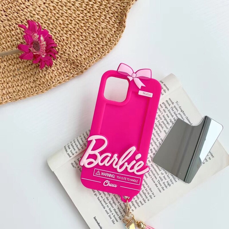 قاب گوشی آیفون آینه ای باربی Barbie کد C2014،هزینه ارسال رایگان،فروشگاه جاسپرمال