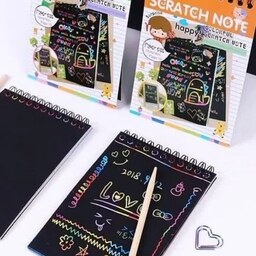 دفترچه جادویی  Scratch note