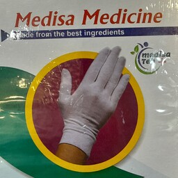 دستکش نخی مدیسا طب  تولید شده از بهترین مواد اولیه