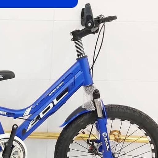 دوچرخه آبی سایز 20 تک سرعته کد FDL