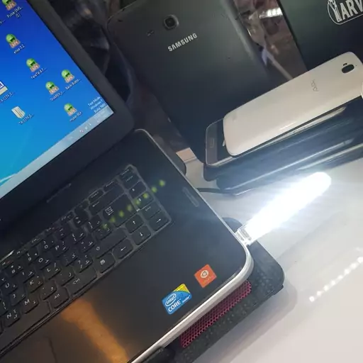 ماژول چراغ LED هشت تایی USB دارای قاب محافظ