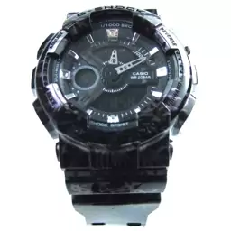 ساعت کاسیو جی شاک مشکی دو زمانه کد G Shock Black 014