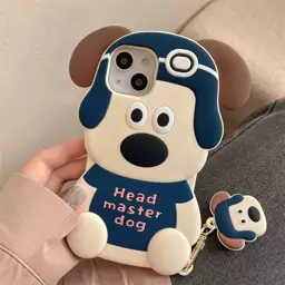 قاب Head Master Dog سیلیکونی، تک رنگ