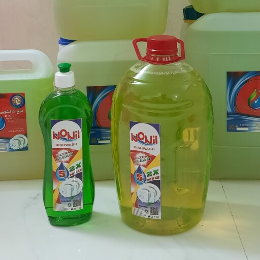 مایع ظرفشویی رُز-لیمویی- 4لیتری 