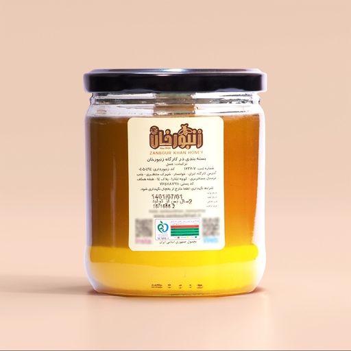 عسل طبیعی مرکبات  500 گرمی زنبور خان