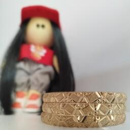 النگو طلا روس کد 13568 با ضمانت 5 ساله 