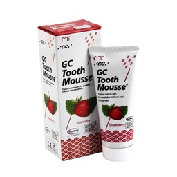 خمیر ضد پوسیدگی  دندان جی سی توس موس با طعم توت فرنگی GC TOOTH MOUSSE