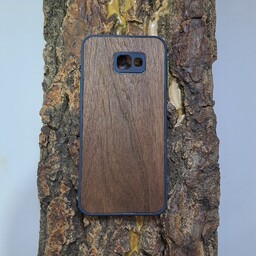 گارد-کاور-قاب چوبی با چوب طبیعی گردو مناسب موبایلj4پلاس