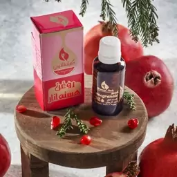 روغن هسته انار  30 سی سی قانون.بهبود گردش خون و مشکلات ناخن