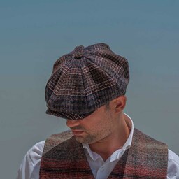 کلاه  مردانه سبک کلاه انگلیسی مدل بکربوی  54 تا 62