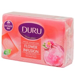 صابون دورو Duru اصل ترک بسته 4 تایی 600 گرمی بارایحه گل های بهاری