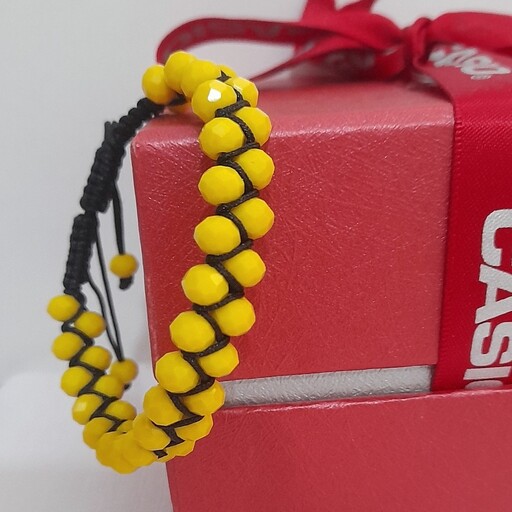 دستبند زیبای دوردیفه کریستال-در تنوع رنگ و بافت-مناسب برای دختر خانوم ها -بدون محدودیت سنی