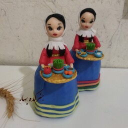 عروسک  سنتی خمیری هفت سین
