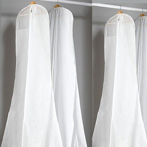 کاور لباس عروس کاور مناسب لباس عروس برای محافظت از لباس و حمل آسان