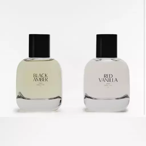 ادکلن برند زارا وانیل قرمز و امبر سیاه ZARA RED VANILLA EDT 90 MLو ZARA BLACK AM