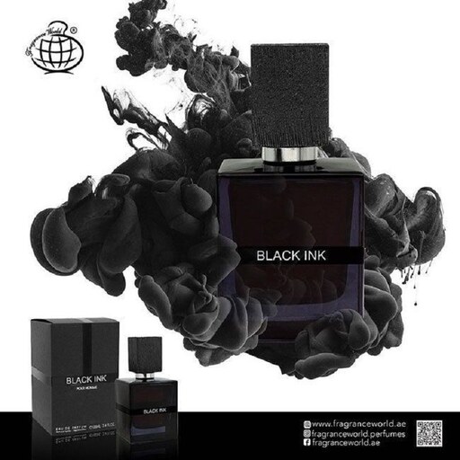 ادکلن لالیک انکر نویر فراگرنس ورد بلک اینک پور هوم Fragrance World Black Ink 