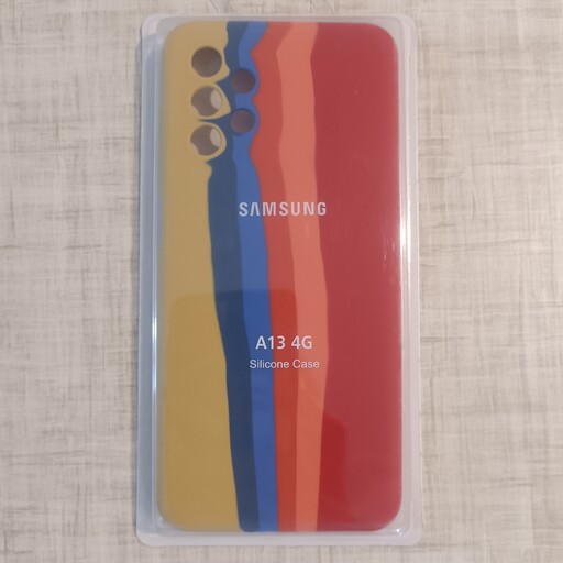 قاب سیلیکونی آبرنگی اورجینال مدل Samsung Galaxy A13 4G