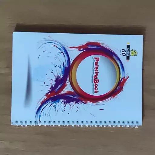 دفتر نقاشی  60 برگ سیمی جلد مقوایی فانتزی طرح  painting book، دفتر نقاشی سیمی