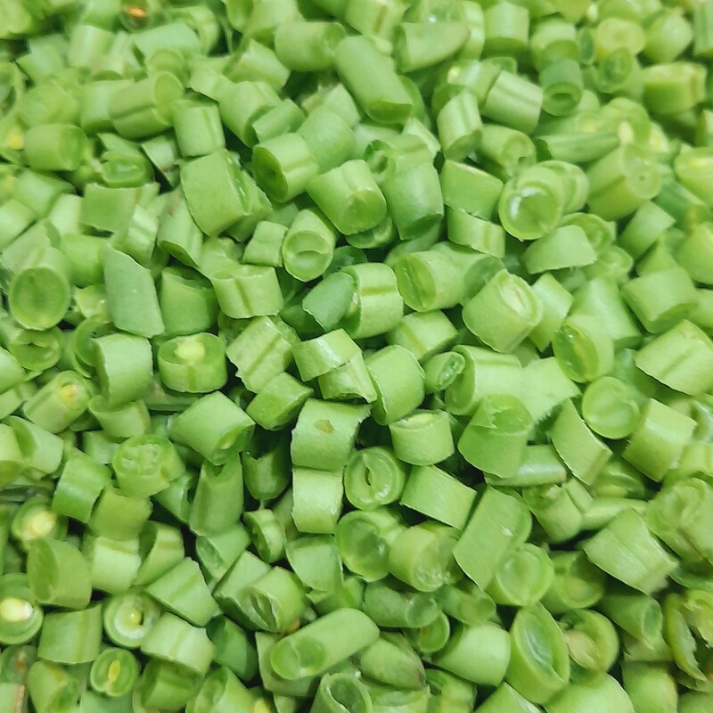 لوبیا سبز خورد شده خام(500)گرم 