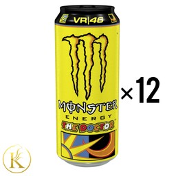 نوشیدنی انرژی زا دکتر زرد مانستر 500 میل باکس 12 عددی monster

