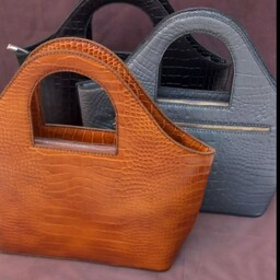 کیف زنانه چرم طبیعی دست دوز قابل اجرا در رنگ های مختلف
