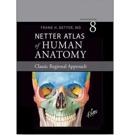 کتاب Netter Atlas Of Human Anatomy اثر DrFrank Netter انتشارات الزویر 