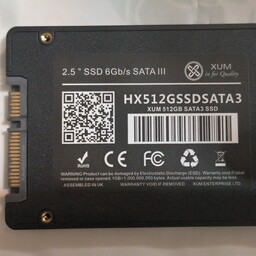 هارد  512 گیگ SSD. XUM