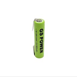 باتری نیم قلمی قابل شارژ جی اس پاور مدل GS-900mAh 