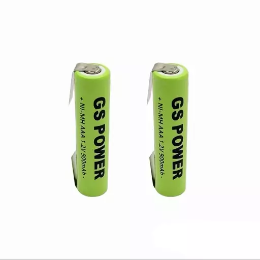 باتری نیم قلمی قابل شارژ جی اس پاور مدل GS-900mAh 