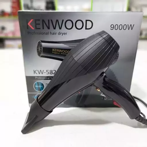 سشوار کنوود مدل KW-5820 با توان 9000 وات - رنگ مشکی