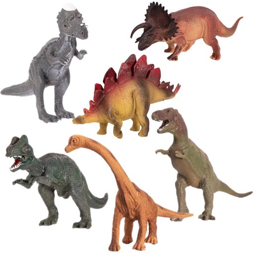 فیگور حیوانات مدل دایناسور مجموعه 6 عددی