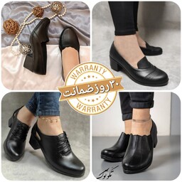 کفش  طبی زنانه با  30 روز ضمانت سلامت کالا پاشنه 5 سانت  رویه چرم سایز 37 تا 40 محصول آنلاین شاپ  مشهد در باسلام 
