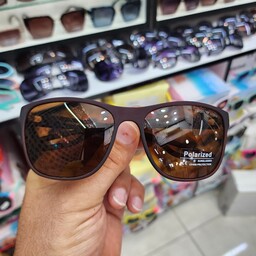عینک آفتابی مردانه امپریو آرمانی پلاریزه رنگ قهوه ای ارسال رایگان