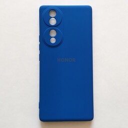 قاب سیلیکونی پاک کنی آبی کاربنی گوشی Honor 70