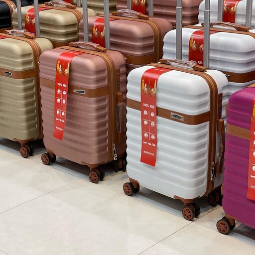 چمدان سه تیکه نشکن  درجه یک چمدان عروس و داماد چمدان مسافرتی چمدان 3 تیکه  صد درصد نشکن قفل ضد سرقت 