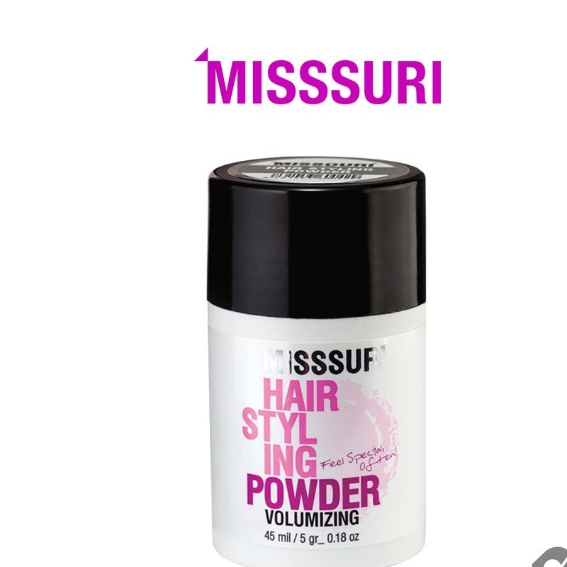 پودر پوش و حالت دهنده موی میسوری Misssuri مدل Powder