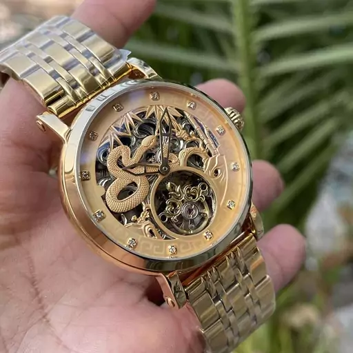 ساعت مچی مردانه پتک فیلیپ مدل Patek Philippe Skeleton p-2022