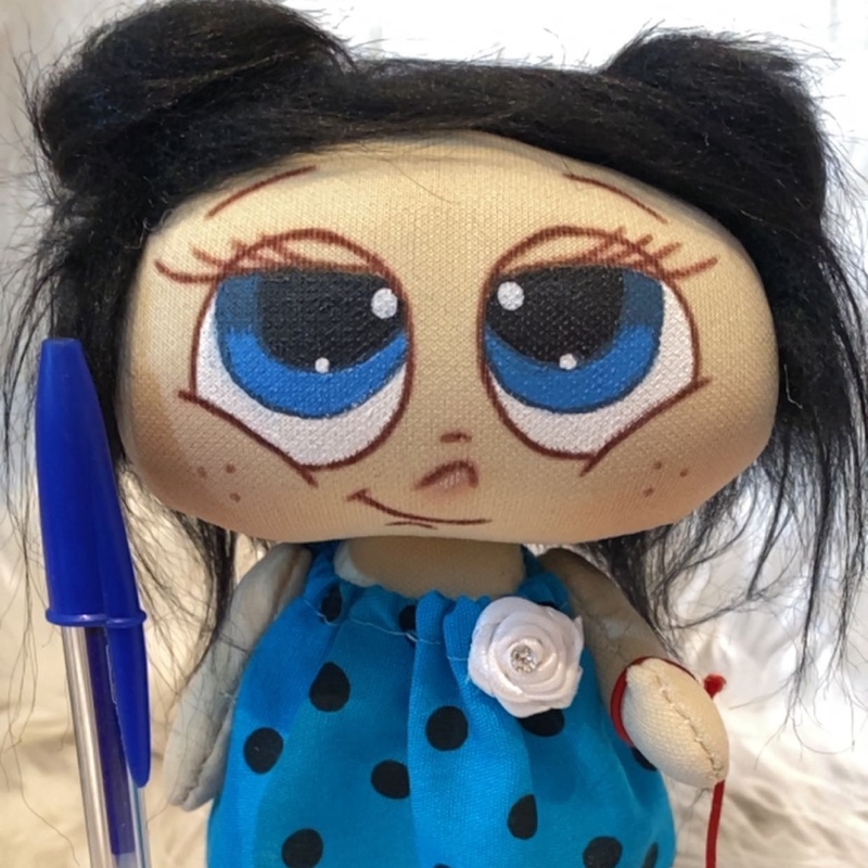 عروسک دختر طراحی چهره 18 سانتی و تهیه شده از بهترین متریال
