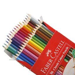 مداد رنگی فابرکاستل 36 رنگ مقوا