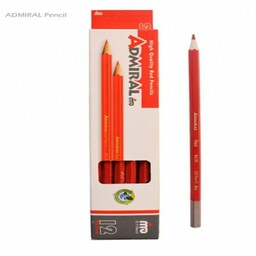 مداد قرمز بسته ای 12 عددی ادمیرال جنس خوب قیمت مناسب