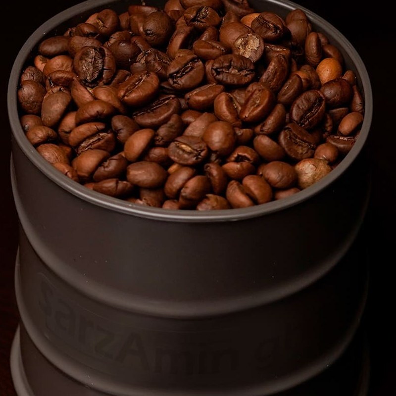 دانه قهوه رُست اختصاصی  100 درصد روبوستا 5000 گرمی