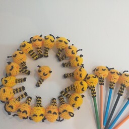 بافت سر مدادی زیبا زنبورک .بافته شده با نخ مرغوب ایرانی قابل سفارش 