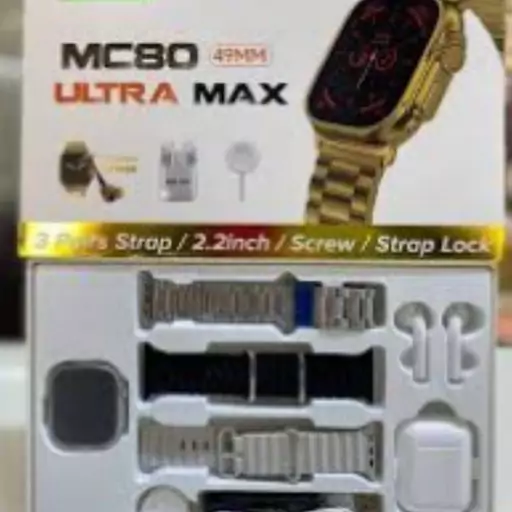 ساعت هوشمند MC80 ULTRA MAX  مارک مودیو با ایرپاد پرو 