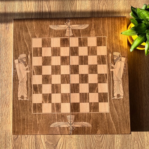 صفحه شطرنج چوبی کد12