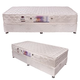 تختخواب باکس ثابت هتلی چوبی سایز  120 به همراه تشک طبی درجه یک