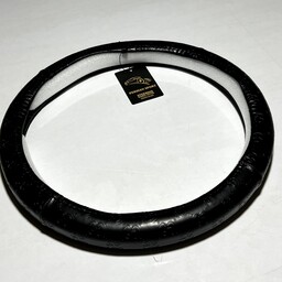 روکش فرمان حلقه ای طرح گوچی رنگ مشکی مناسب برای انواع خودرو سواری
