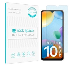  گلس نانو مات بلوکات (ضد اشعه آبی) و ضد ضربه گوشی شیائومی Redmi 10 power برند راک اسپیس


