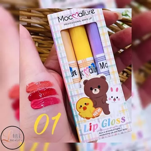 پک رژ لب مایع میشا موکالور
Mocallure lip gloss