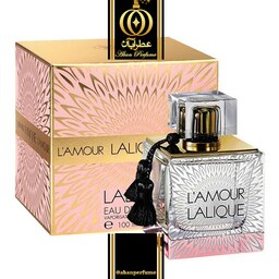 عطر گرمی لالیک لامور (لالیک له آمور) - Lalique L Amour  -  شیشه 10 گرمی